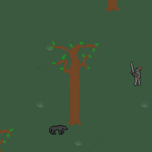Knight In the Woods