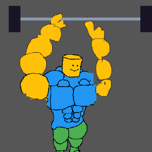this noob never skips his daily gym time