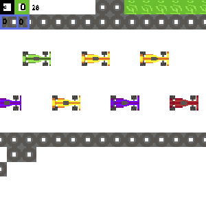 AI racing (works, but not too well)
