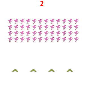 Gun down flamingoes