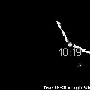 Starblast Clock