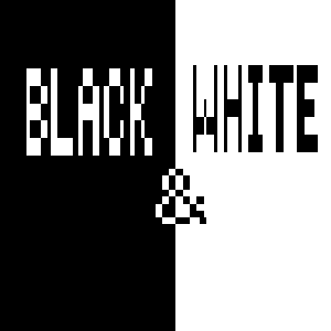 Black and White