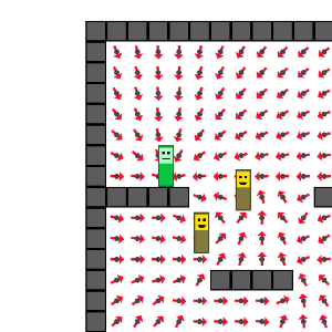 AI Sight / Follow Player / "Pathfinding" (Platformer / Sidescrolling)