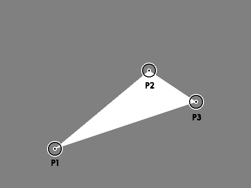 Skewable Triangle (+ Point Inside Triangle)