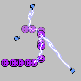 Lightning Arc / Bounce Between Enemies (TD Test)