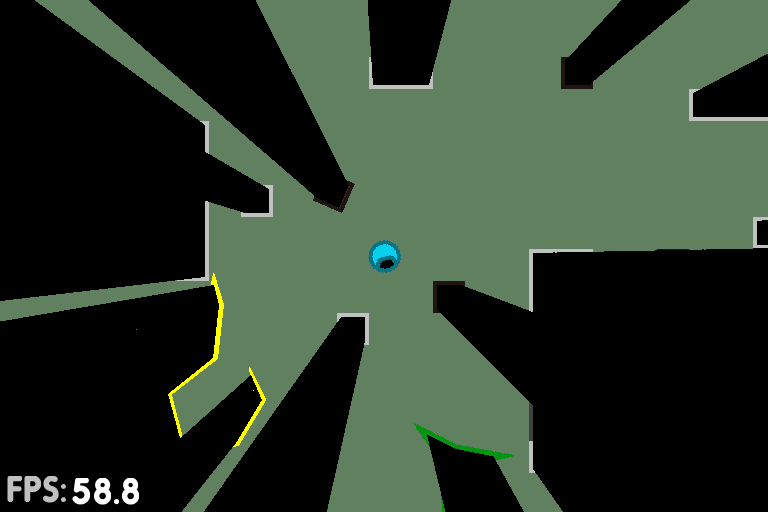 Shadow Cast / Line Of Sight 2 (No Raycasts)