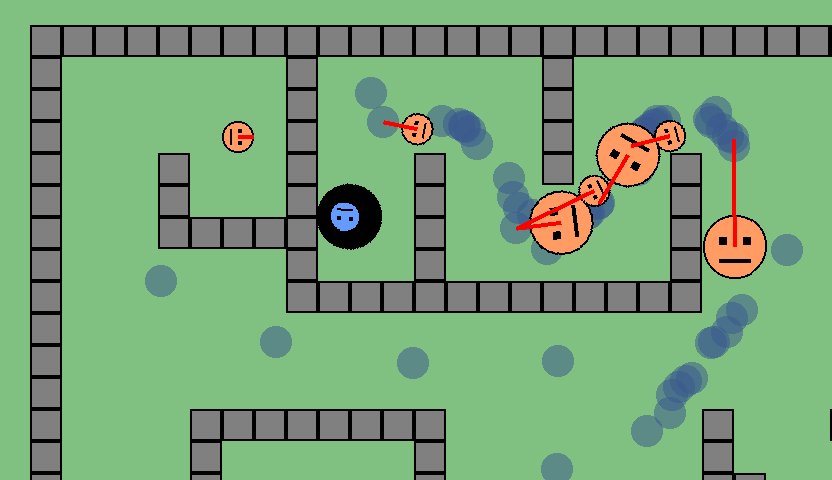 Basic "Pathfinding" / Follow Player / Enemy Chase AI 2