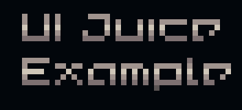 UI/Menu Juice Example
