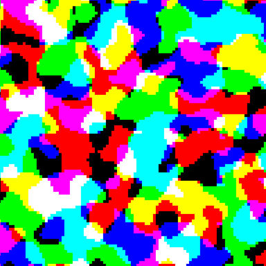 Color Perlin Fractal Noise