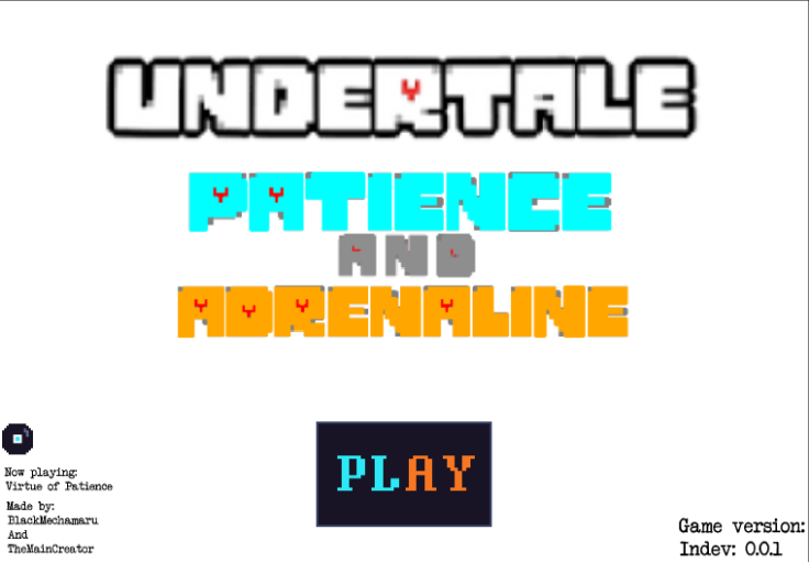 Copy of Undertale patience and adrenaline